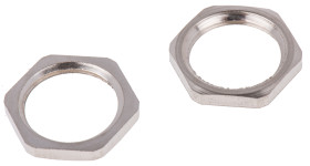 Nakrętka do dławnic kablowych gwint: M16 Mosiądz platerowany niklem Nikiel PMA