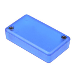1551JTBU Hammond Translucent Blue ABS Enclosure 60 x 35 x 15mm