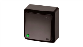 Berg Łącznik Zwierny Dzwonek N/T 10Ax Ip20 Brązowy 3714-05