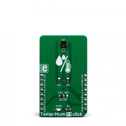 Zestaw rozwojowy czujników, HDC1080, Temp&Hum 11 Click, Czujnik temperatury i wilgotności