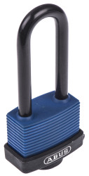 Kłódka odporna na warunki pogodowe średnica szekli: 8mm ABUS z kluczem W budynkach, na zewnątrz Mosiądz, stal