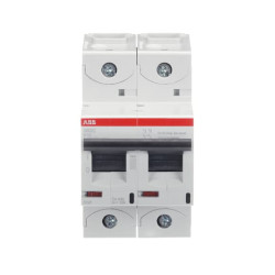 Wyłącznik nadprądowy MCB, Typ K, 2-biegunowy, 10A, 415V, ABB, S802C
