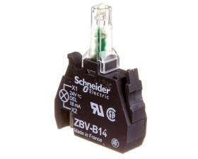 Harmony XB4 Zestaw świetlny Ø22 biały LED 24V (dawniej ZBVB34, ZBVB64)