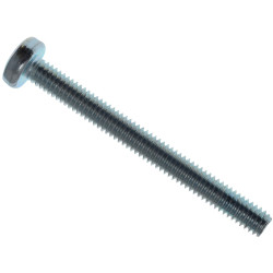 METALMATE MEMMSPAN0440 Machine Screw Pozi Compatible Pan Head ZP M4 x 40mm Box25