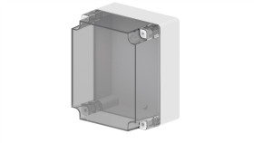 Industrial Puszka Hermetyczna N/T 270X220x168mm Ip65 Szara, Pokrywa...