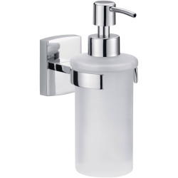 tesa 40267-00000-00 KLAAM soap dispenser 200ml chrome/white adhesive