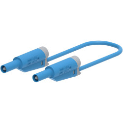 Electro PJP 2711-IEC-CD1-100BL Test lead 4 mm jack 1 m Blue