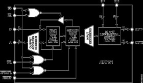 3.2 G, 33 x 17 Digital Crosspoint Switch