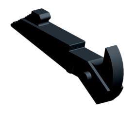 Wspornik Zatrzask TE Connectivity do użytku z: Listwa 5102154-1PCB