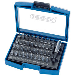 Draper 82397 43 Piece Security Bit Set