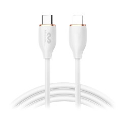 Kabel USB-C do Lightning 30W 3A 1,5m biały Miccel
