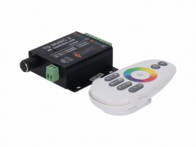 Sterownik LED RGB 3x6A Music touch RF 12-24V Prescot