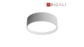 Abigali Plafon Led Okrągły 390*50Mm 20W 3000K, Abigali-Md1026-39-Hbw