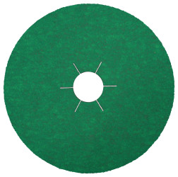 Klingspor 316501 Dysk fibrowy Średnica 180 mm Wielkość ziarna=60 25 szt.