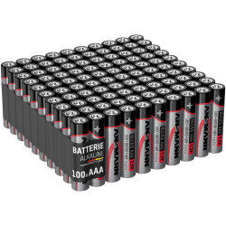Ansmann 1521-0039 Red Line AAA Battery 1.5V 100pcs Reliable Long-life