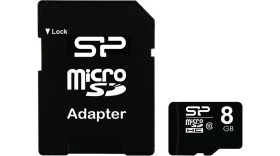 Karta Micro SD MicroSD, 8 GB, Silicon Power SP