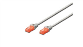 Kabel Krosowy (Patch Cord) U/Utp Kat. 6 Szary 0,25M Dk-1612-0025