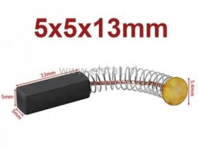 Szczotki węglowe 5x5x13mm; do elektronarzędzi