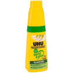 UHU 036691 Twist &amp; Glue Solvent Free Adhesive 35ml