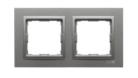 Vena2 Ramka Podwójna Aluminium 524082