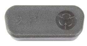 Harting 09670090612 09 67 009 0612 Zatyczka czarny 1 szt.