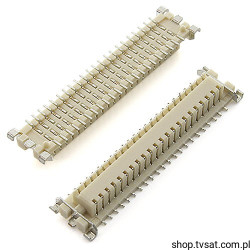 IMSA-9834S-44Y Socket 2x22 Pin SMD IRISO