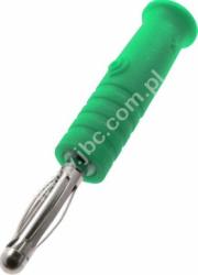 211-GN Wtyczka izolowana 2mm, lamelkowa, przył. lutowane, 10A, zielona, ELECTRO-PJP, 211GN