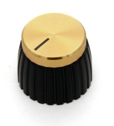 Gałka styl Marshall Gold - push-on typ 'D'
