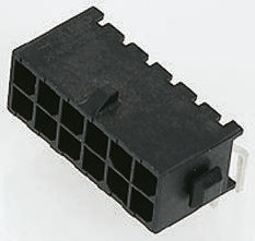 Wtyk PCB 6-pinowe raster: 3.0mm 2-rzędowe TE Connectivity Przewlekany 5.0A 250.0 V.