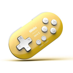 8BitDo Zero 2 Bluetooth Gamepad - Yellow Edition