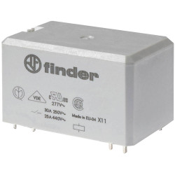 Finder 40.61.7.024.4000 PCB Relay 24 V DC 16 A 1CO EN 50178 compliant