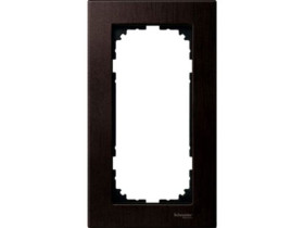 MERTEN M-ELEGANCE drewno ramka 2 podwójna bez poprzeczki wenge MTN4058-3471 SCHNEIDER ELECTRIC