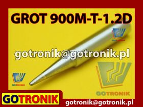 T-1.2D grot do stacji lutowniczych produkcji Zhaoxin/ Aoyue / PT / WEP / Yihua / 900M-T-1.2D