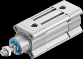 2123780 Standard cylinder, DSBC, dia. 40 mm, M12x1.25, G1/4, PPSA