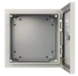 Hermetyczna obudowa metalowa AWOH252515 IP66 z płytą montażową