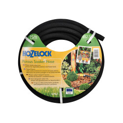 Hozelock 6762P0000 Porous Soaker Hose 15m12.5mm (1/2in) Diameter