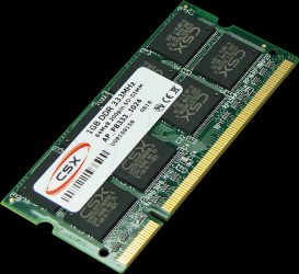 CSXD1SO400-2R8-1GB CSX 1 GB DDR-400 MHz SODIMM