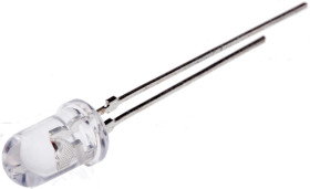 LED, THT, niebieska, 2-Pin, 4 V, 30°, Cree LED