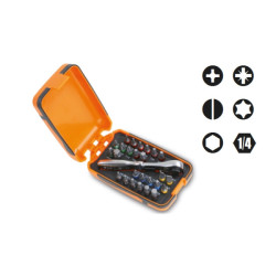 Zestaw nasadek rozmiar napędu 1/4 in elementy: 27 BETA