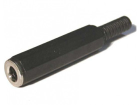 Gniazdo jack 6,3mm stereo plastykowy