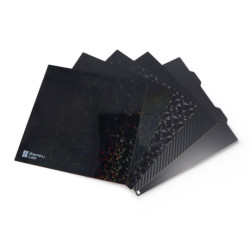 Bambu 3D Effect Sheets Combo - zestaw 4 arkuszy z efektem 3D + nakładka PEI - seria A1 mini - Bambu Lab