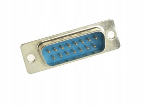 15-pin DB15 D-SUB Plug - 2-Row - Male Connector