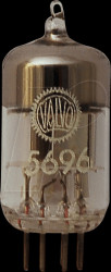 5696 Electron tube, thyratron, miniature, 7-pin