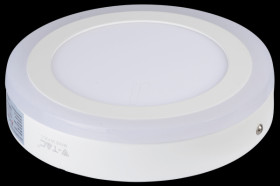 4895 Surface panel, round, 12 W + 3 W, 6000 K