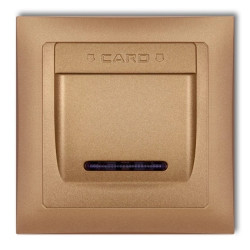 DECO Łącznik hotelowy DECO Soft złoty metalik 8DSHSO-1