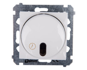 Simon 54 Łącznik z opóźnieniem wyłaczenia i przekaźnikiem biały DWC10P.01/11