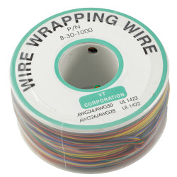 Przewód typu Kynar 0,24 mm 8 kolorów, rolka