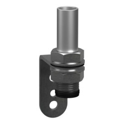 Uniwersalny element montażowy, kolumna świetlna, metalowy uchwyt L i aluminiowy maszt 100mm, Harmony XVB7, XVZ100T