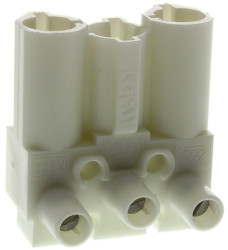 Złączka oświetleniowa Wieland 3 GST18 Męski Złącze Wtyczka