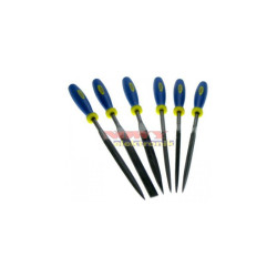 Pilniki do metalu, iglaki 180mm Zestaw 6 sztuk